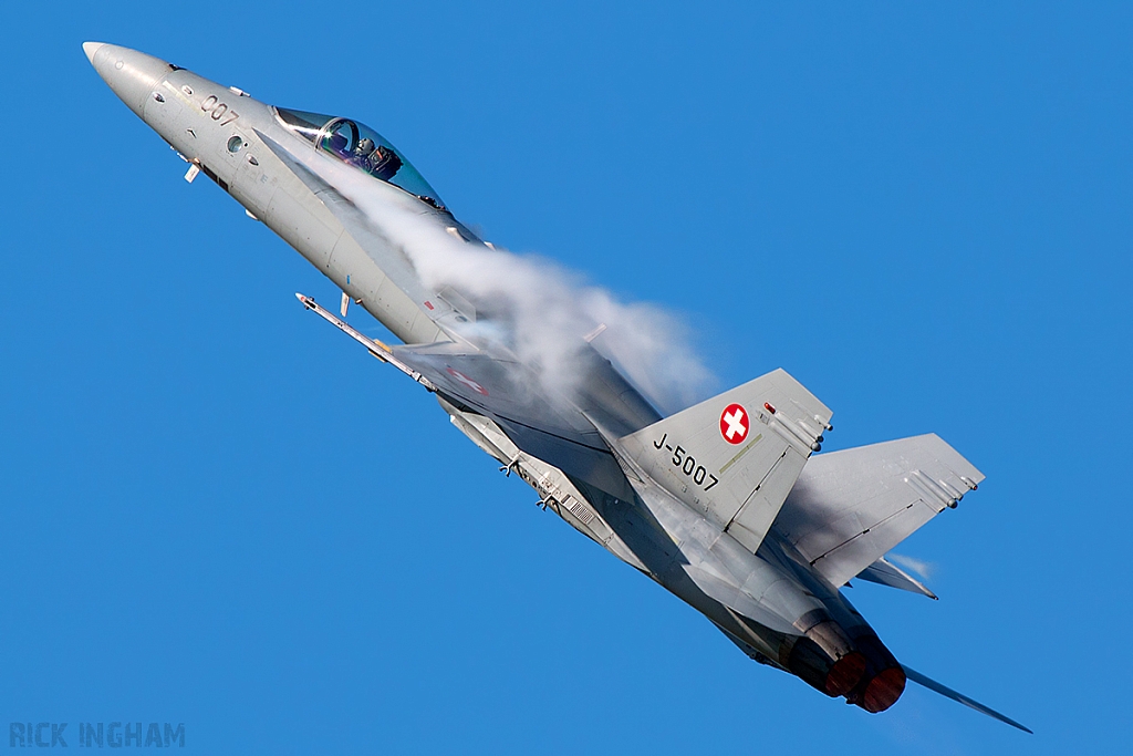 McDonnell Douglas F/A-18C Hornet - J-5007 - Swiss Air Force