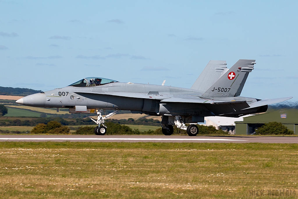 McDonnell Douglas F/A-18C Hornet - J-5007 - Swiss Air Force