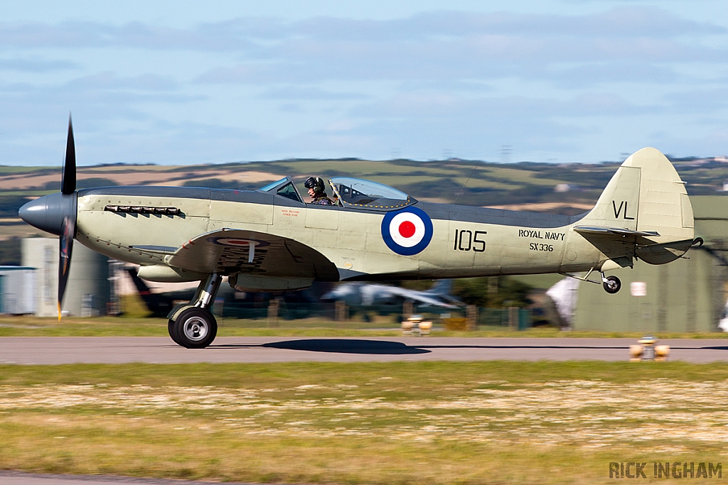 Supermarine Seafire Mk.XVII - SX336 - Royal Navy