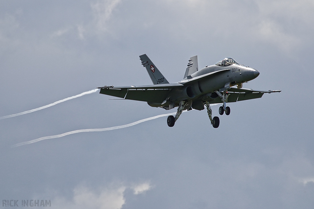 McDonnell Douglas F/A-18C Hornet - J-5007 - Swiss Air Force