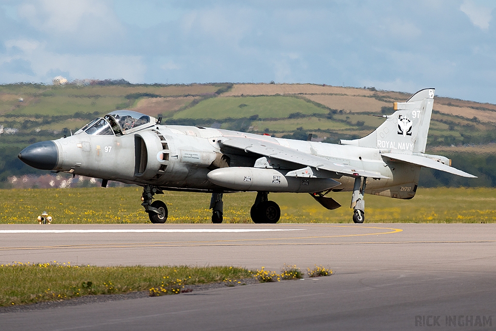 British Aerospace Sea Harrier FA2 - ZH797/97 - Royal Navy