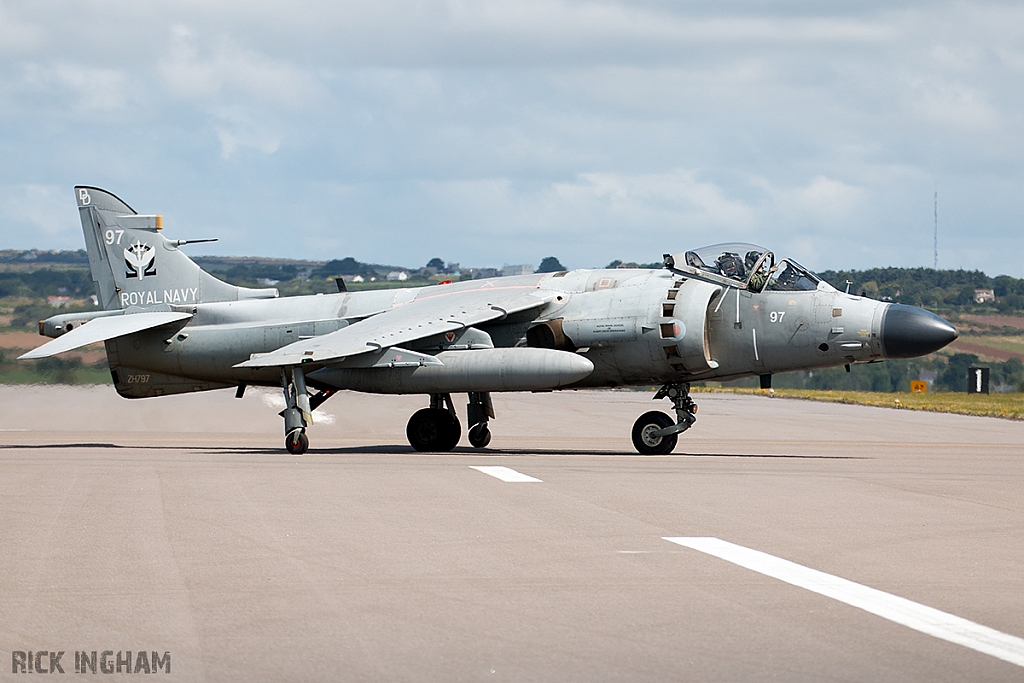 British Aerospace Sea Harrier FA2 - ZH797/97 - Royal Navy