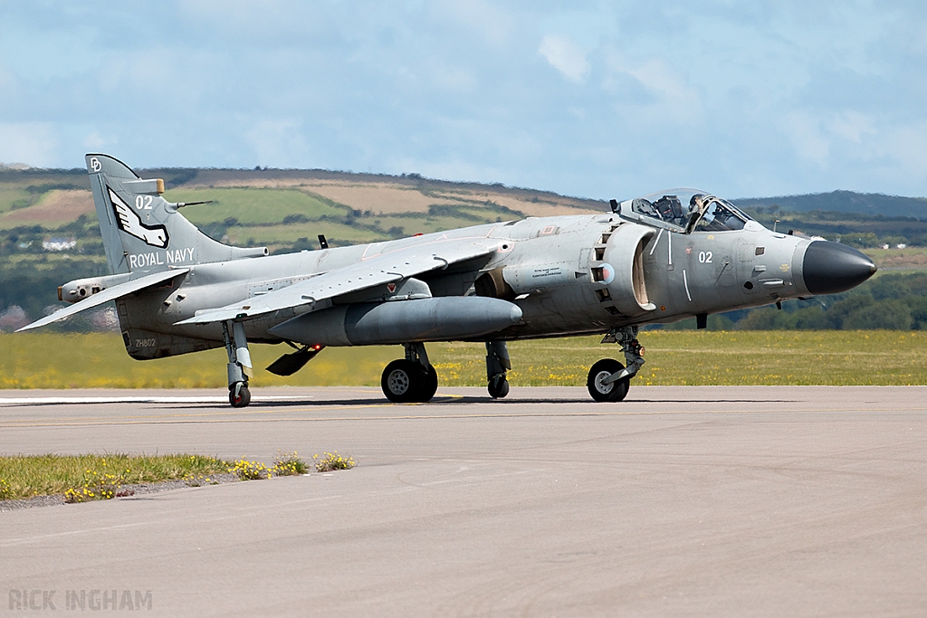 British Aerospace Sea Harrier FA2 - ZH802/02 - Royal Navy