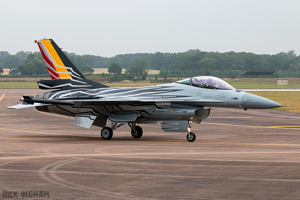 Lockheed Martin F-16AM Fighting Falcon - FA-123 - Belgian Air Component