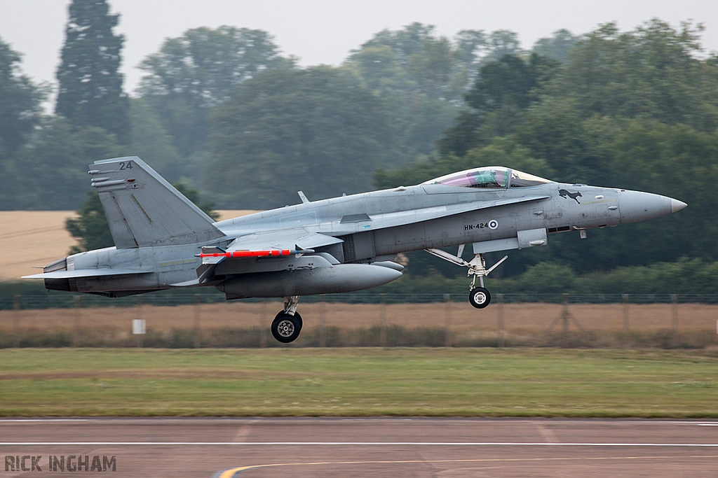 McDonnell Douglas F/A-18C Hornet - HN-424 - Finnish Air Force