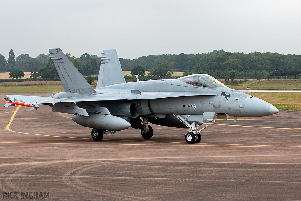 McDonnell Douglas F/A-18C Hornet - HN-424 - Finnish Air Force