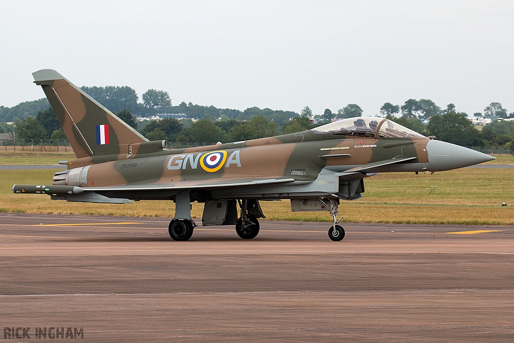 Eurofighter Typhoon FGR4 - ZK349 - RAF