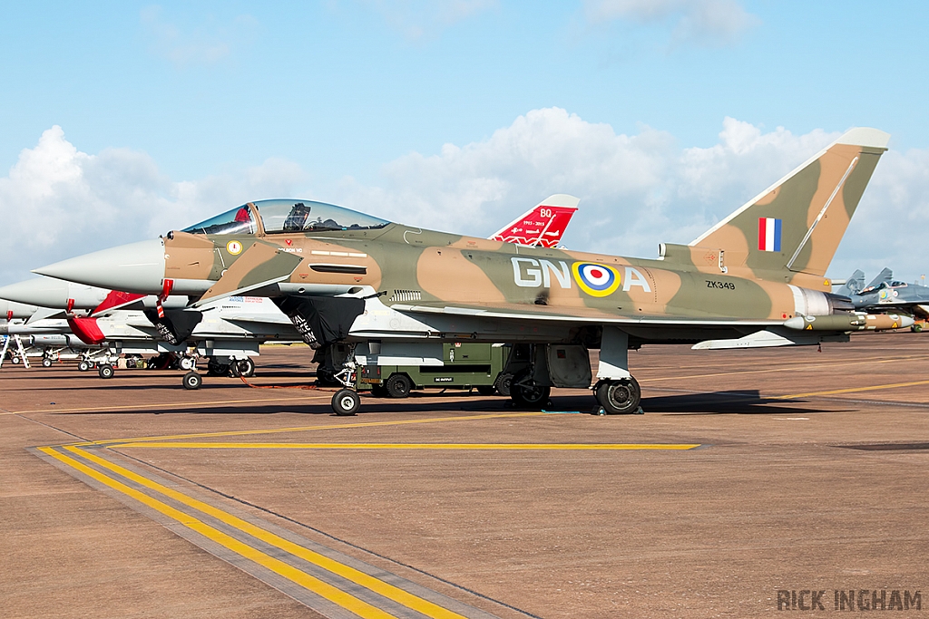 Eurofighter Typhoon FGR4 - ZK349 - RAF