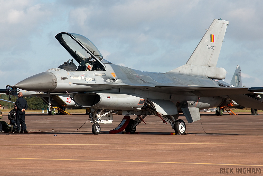 Lockheed Martin F-16AM Fighting Falcon - FA-136 - Belgian Air Component