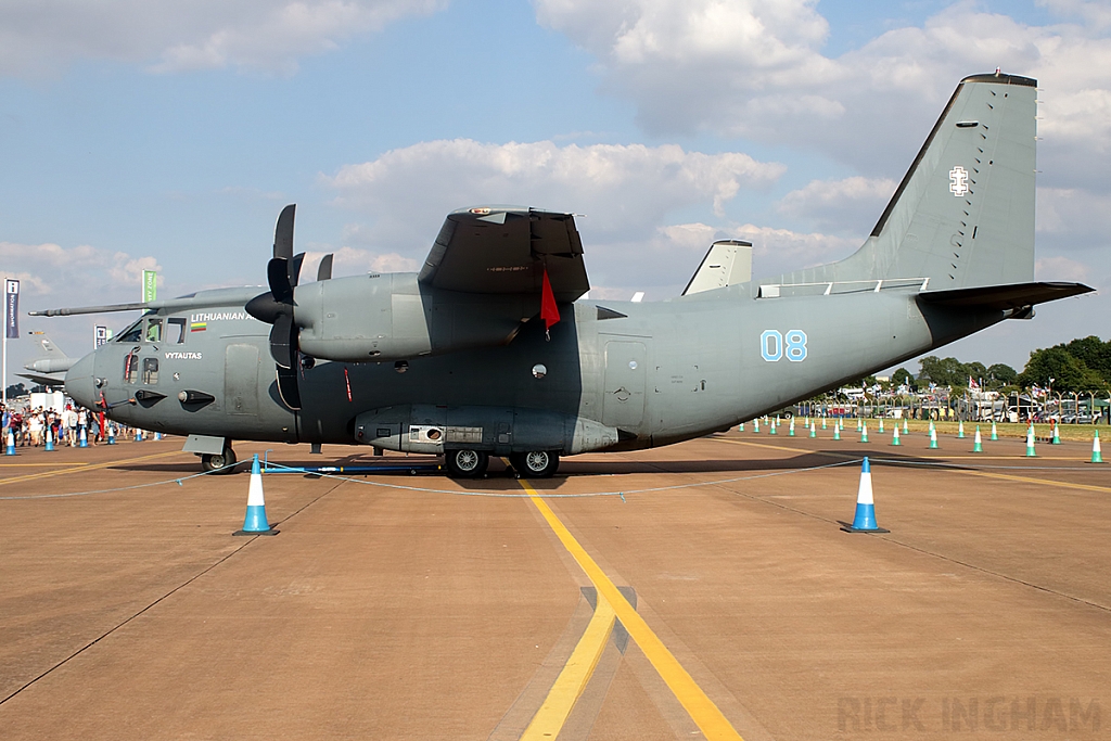 Alenia C-27J Spartan - 08 Blue - Lithuanian Air Force