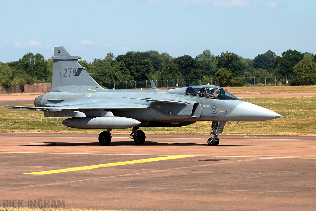 SAAB JAS-39C Gripen - 39278 - Swedish Air Force