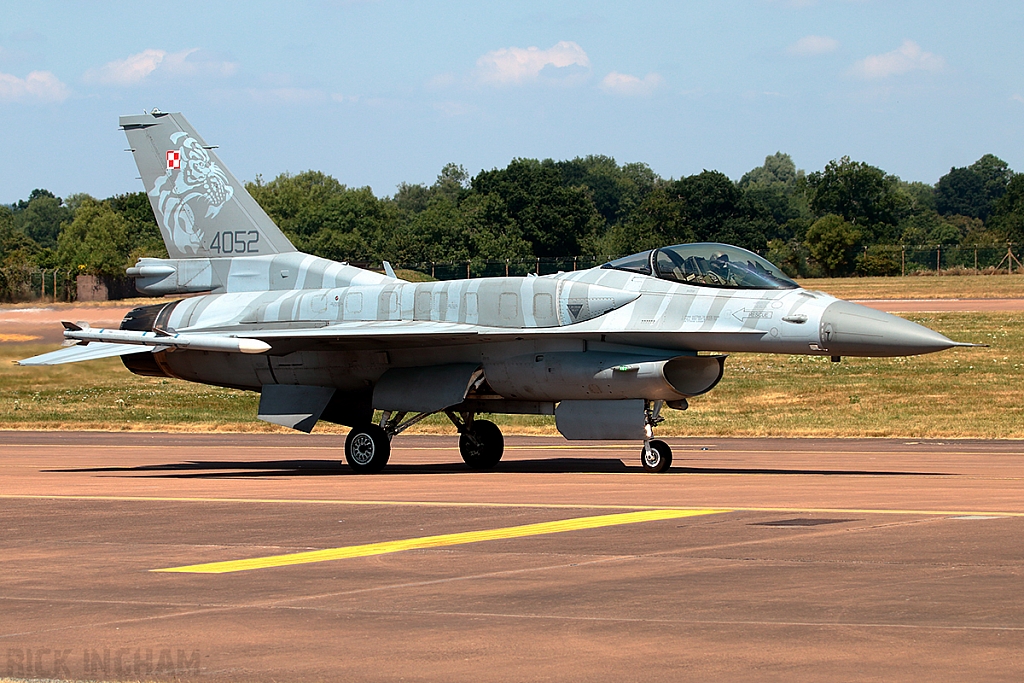 Lockheed Martin F-16C Fighting Falcon -  4052 - Polish Air Force