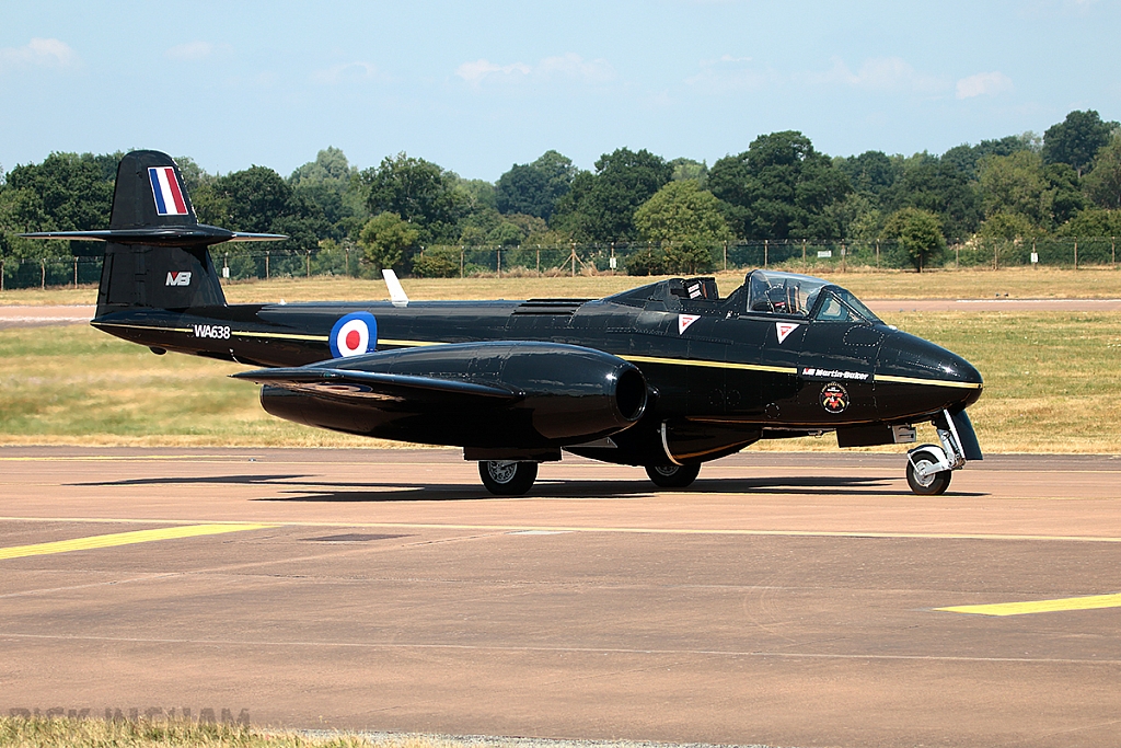 Gloster Meteor T7 - WA638/G-JWMA - Martin Baker