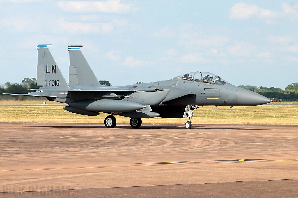 McDonnell Douglas F-15E Strike Eagle - 91-0316 - USAF