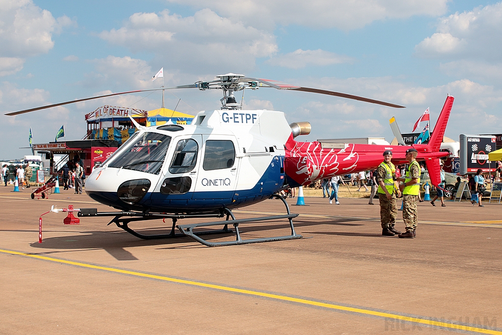 Airbus Helicopters H125 - G-ETPF - QinetiQ