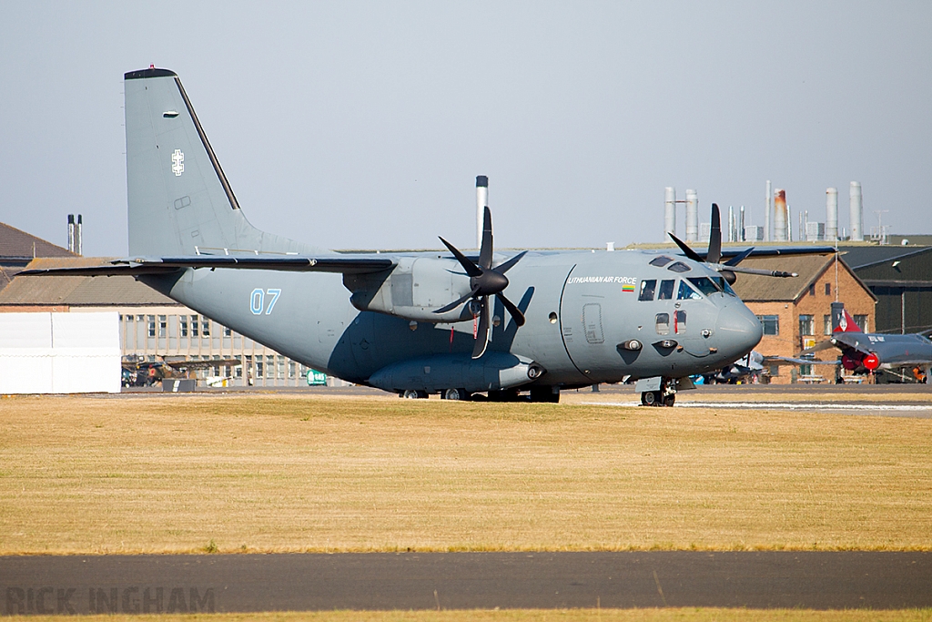 Alenia C-27J Spartan - 07 Blue - Lithuanian Air Force