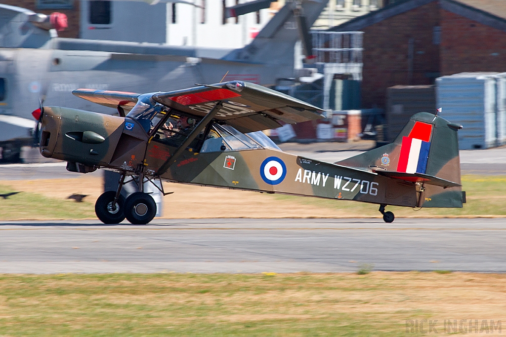 Auster AOP9 - WZ706/G-BURR - AAC