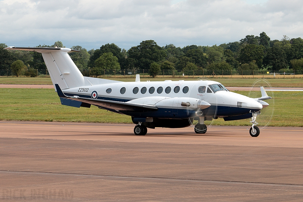 Beechcraft Avenger T1 - ZZ502 - 750NAS - Royal Navy