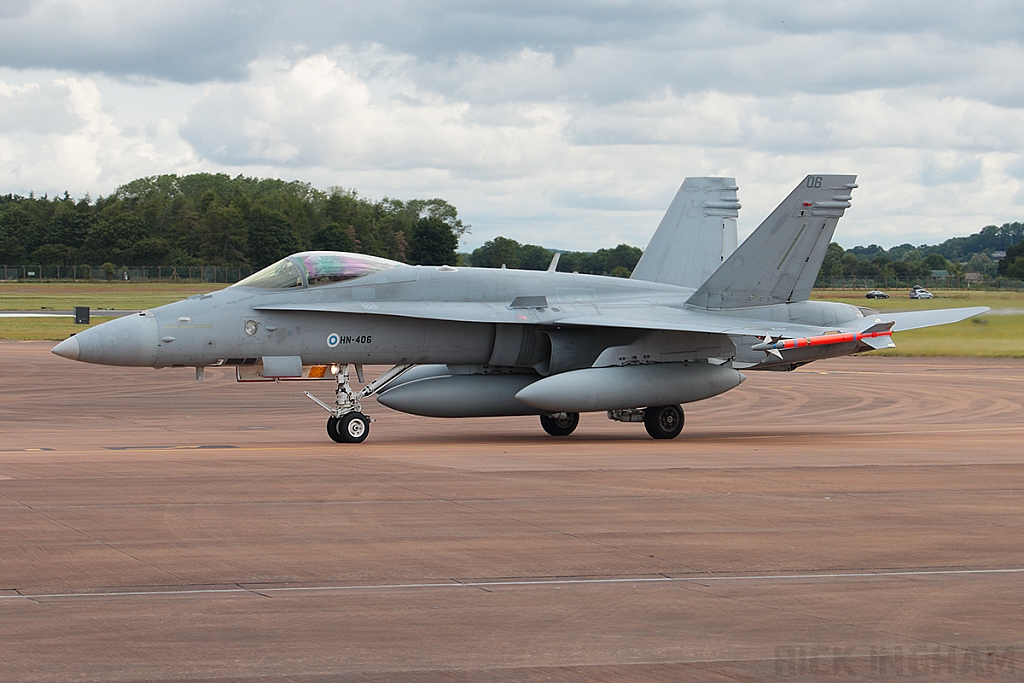 McDonnell Douglas F/A-18C Hornet - HN-406 - Finnish Air Force