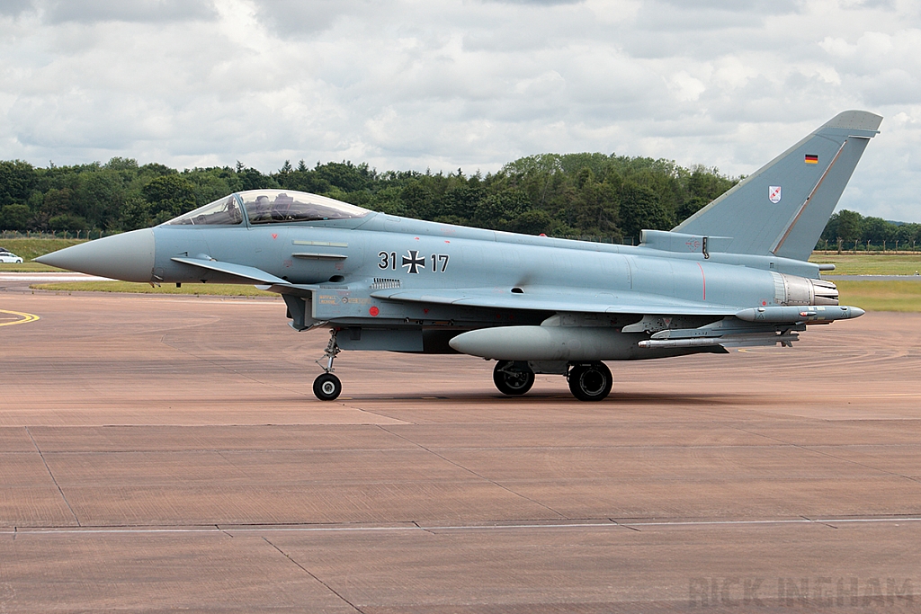 Eurofighter Typhoon - 31+17 - German Air Force