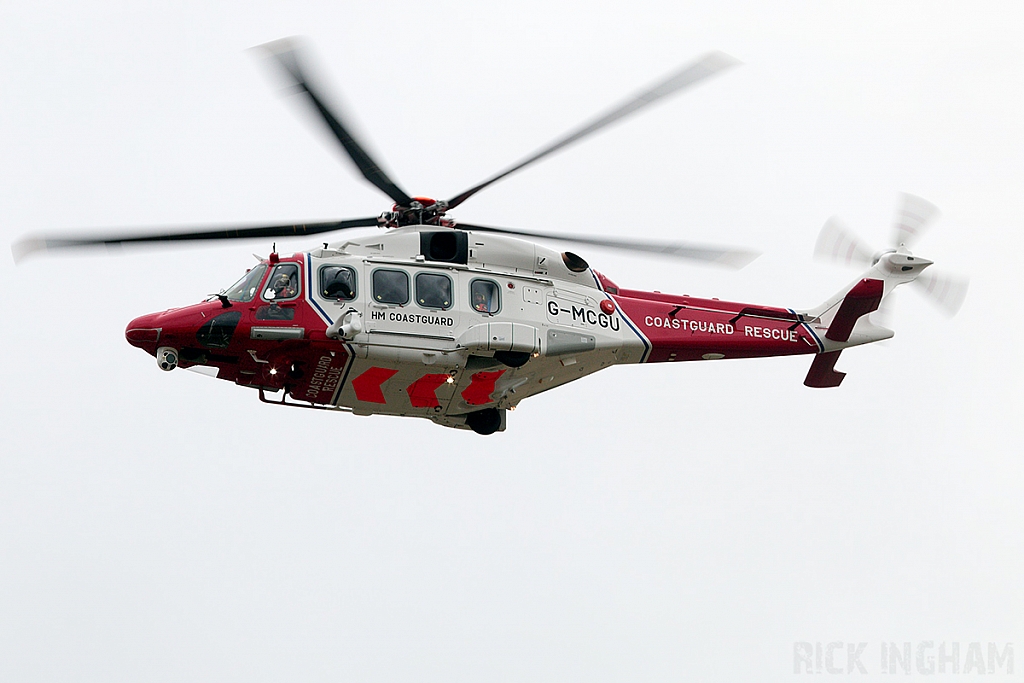 AgustaWestland AW189 - G-MCGU - HM Coast Guard