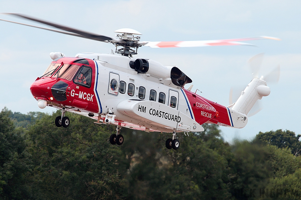 Sikorsky S-92A - G-MCGK - Coast Guard