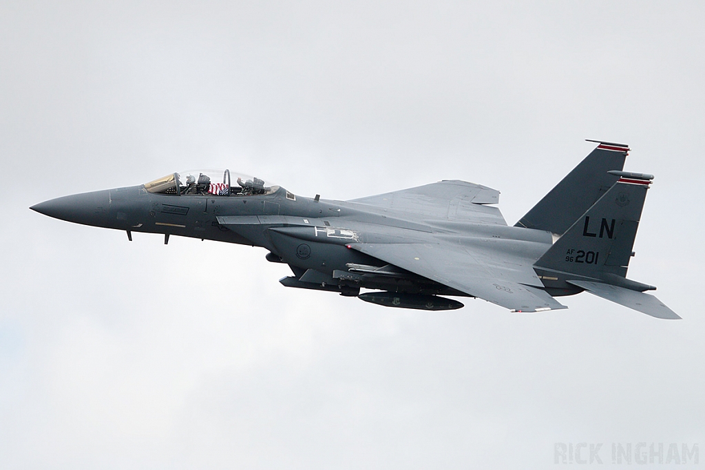 McDonnell Douglas F-15E Strike Eagle - 96-0201 - USAF