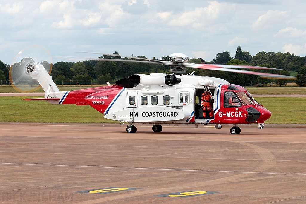 Sikorsky S-92A - G-MCGK - Coast Guard