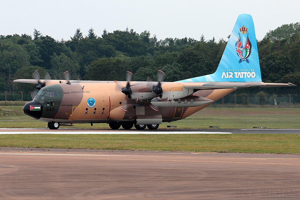 Lockheed C-130H Hercules - 345 - Jordanian Air Force