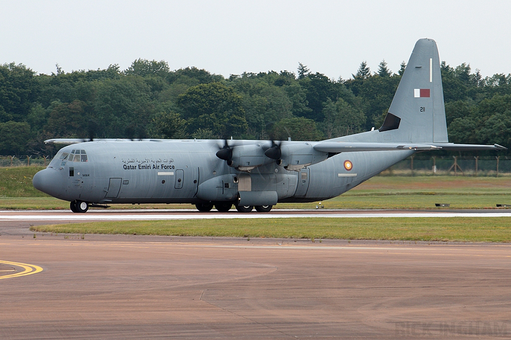 Lockheed C-130J-30 Hercules - 211 / A7-MAH - Qatar Air Force