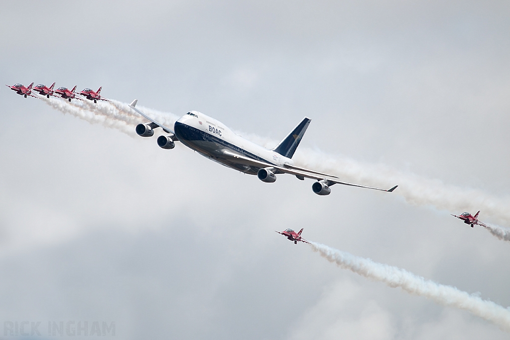 Boeing 747-436 - G-BYGC - BOAC (British Airways)