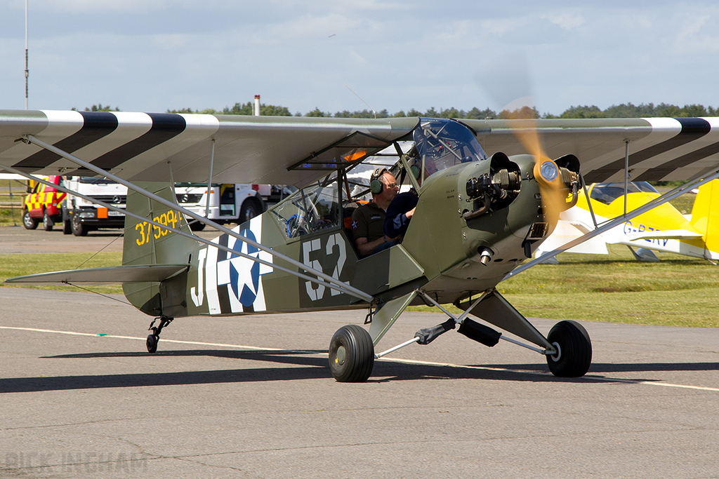 Piper J3L-65 Cub 379994/G-BPUR - US Army