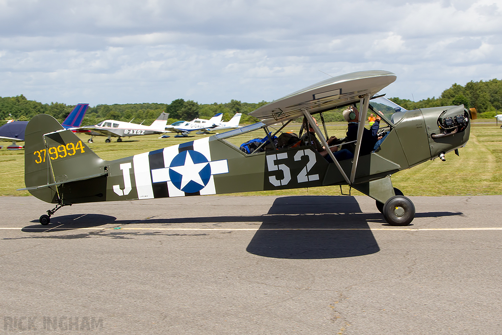 Piper J3L-65 Cub 379994/G-BPUR - US Army