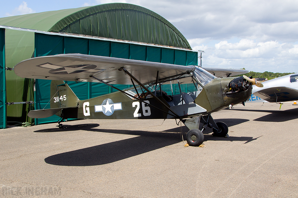 Piper L4 Cub - 31145/G-BBLH - USAF