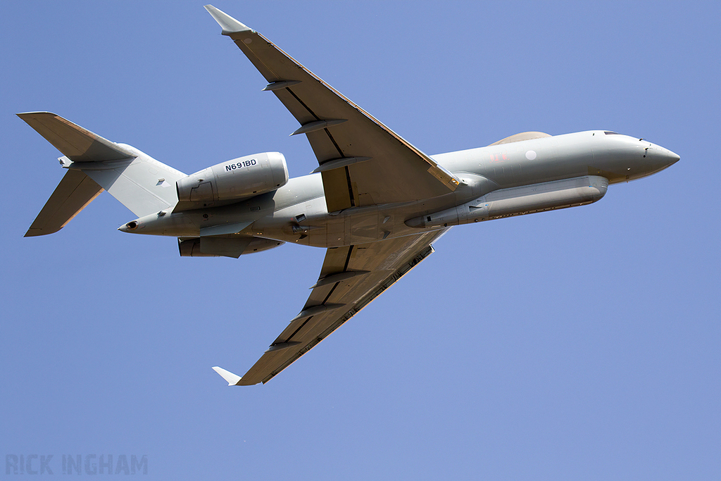 Bombardier BD-700 Sentinel R1 - N691BD (Ex ZJ691) - Raytheon