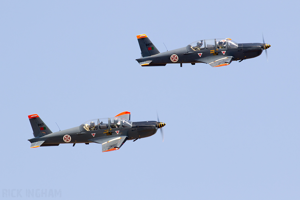 Socata TB-30 Epsilon - 11413 + 11405 - Portuguese Air Force