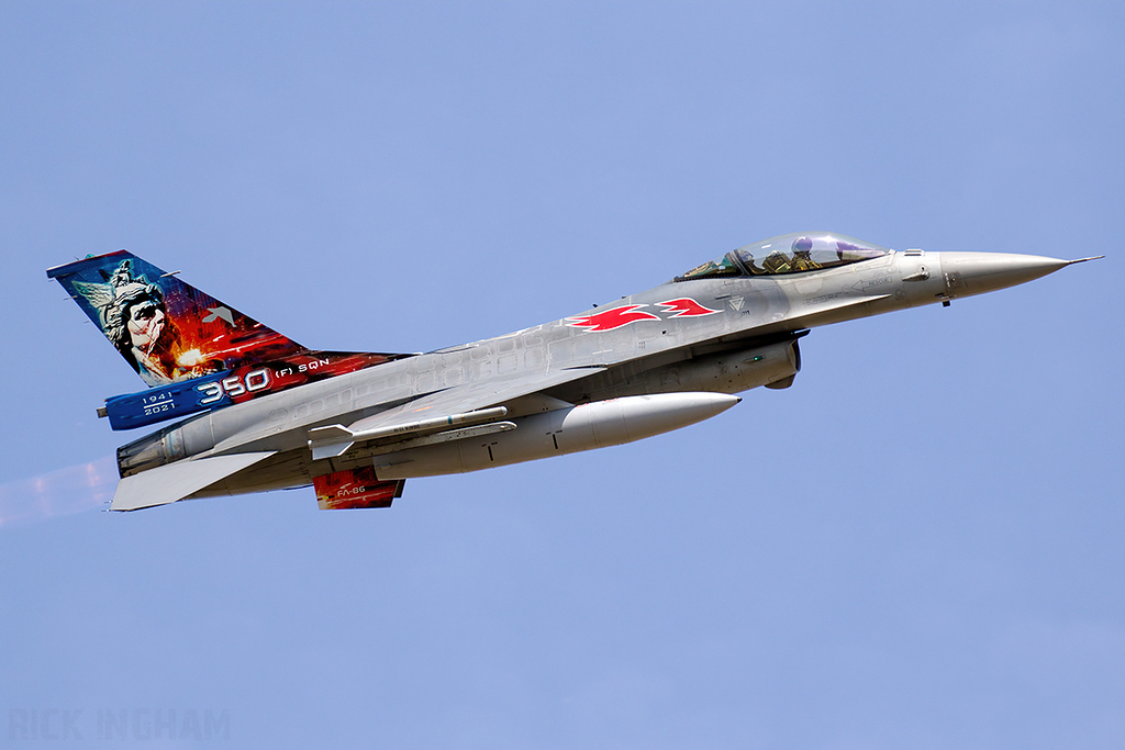 Lockheed Martin F-16AM Fighting Falcon - FA-86 - Belgian Air Component