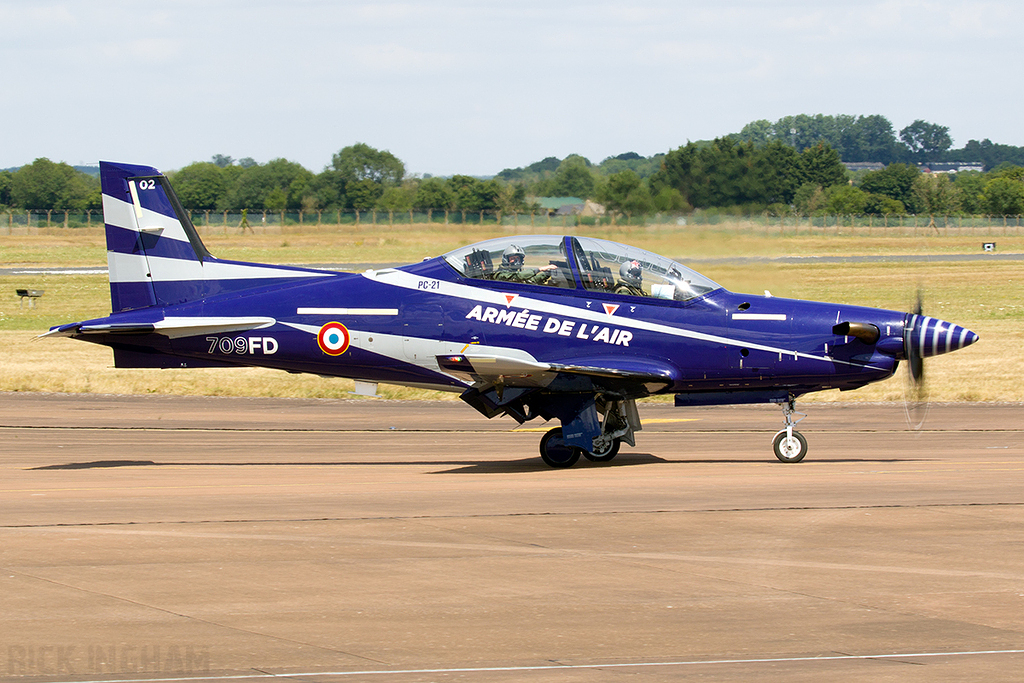 Pilatus PC-21 - 02 / 709-FD - French Air Force