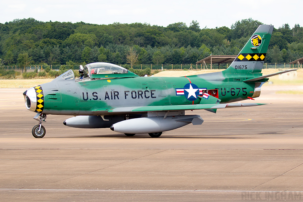 Canadair CL-13B Sabre Mk6 - 01675 / FU-675 (F-AYSB) - USAF