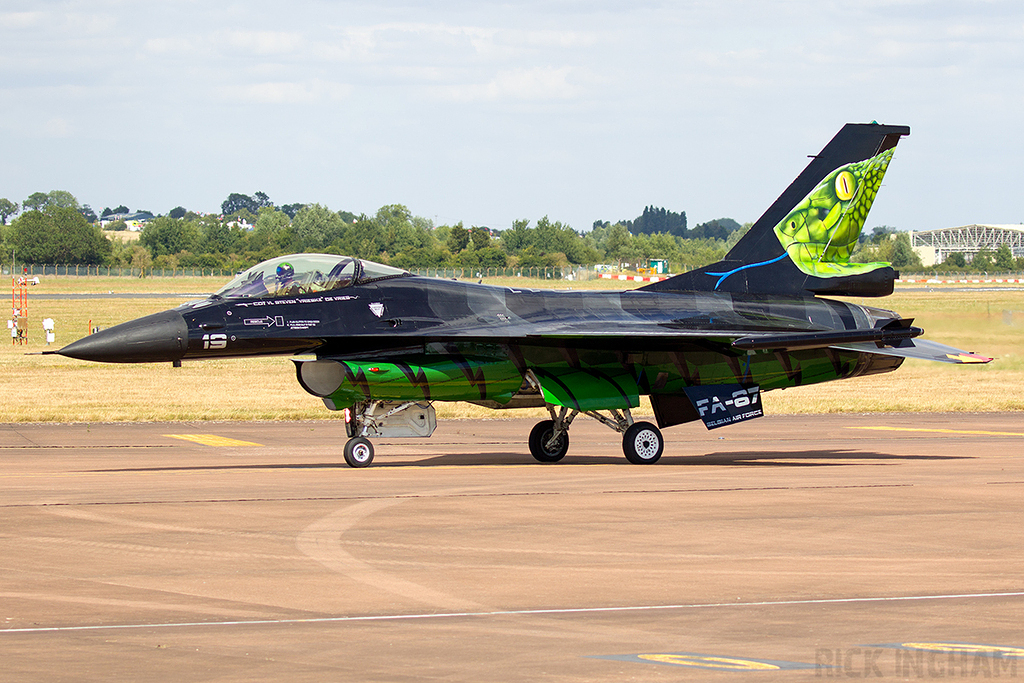 Lockheed Martin F-16AM Fighting Falcon - FA-87 - Belgian Air Component