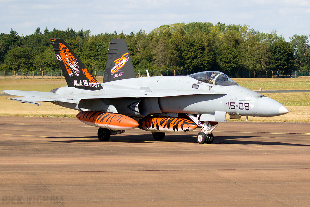 McDonnell Douglas EF-18A Hornet - C.15-21/15-08 - Spanish Air Force