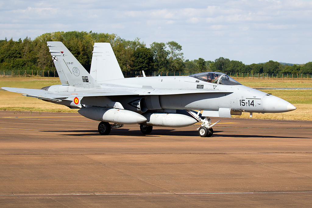 McDonnell Douglas EF-18A Hornet - C.15-27/15-14 - Spanish Air Force