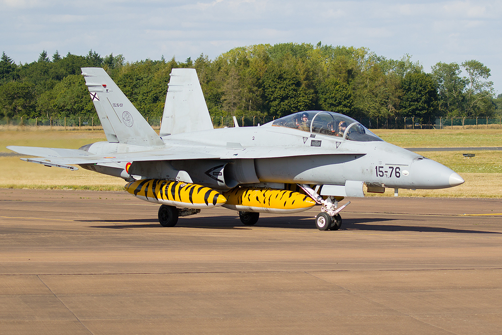 McDonnell Douglas EF-18B Hornet - CE.15-07/15-76 - Spanish Air Force