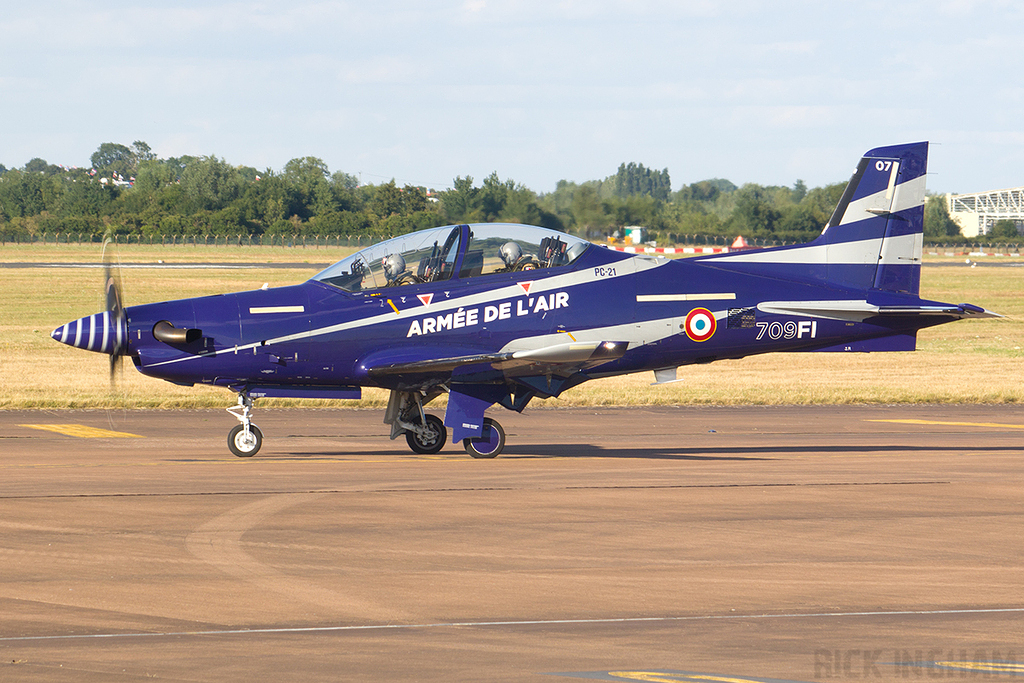 Pilatus PC-21 - 07 / 709-FI - French Air Force