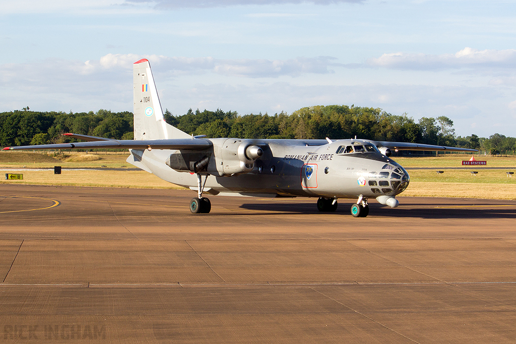 Antonov AN-30 Clank - 1104 - Romanian Air Force