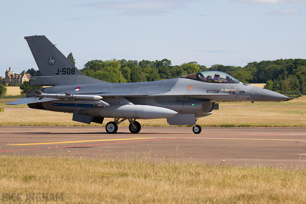 Lockheed Martin F-16AM Fighting Falcon - J-508 - RNLAF