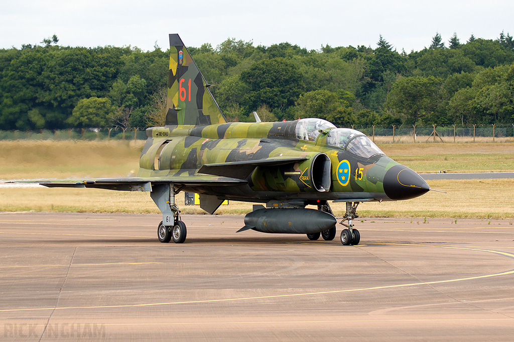 Saab Sk37E Viggen - 37809 / SE-DXO - Swedish Air Force