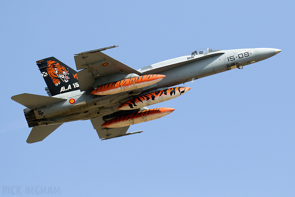 McDonnell Douglas EF-18A Hornet - C.15-21/15-08 - Spanish Air Force