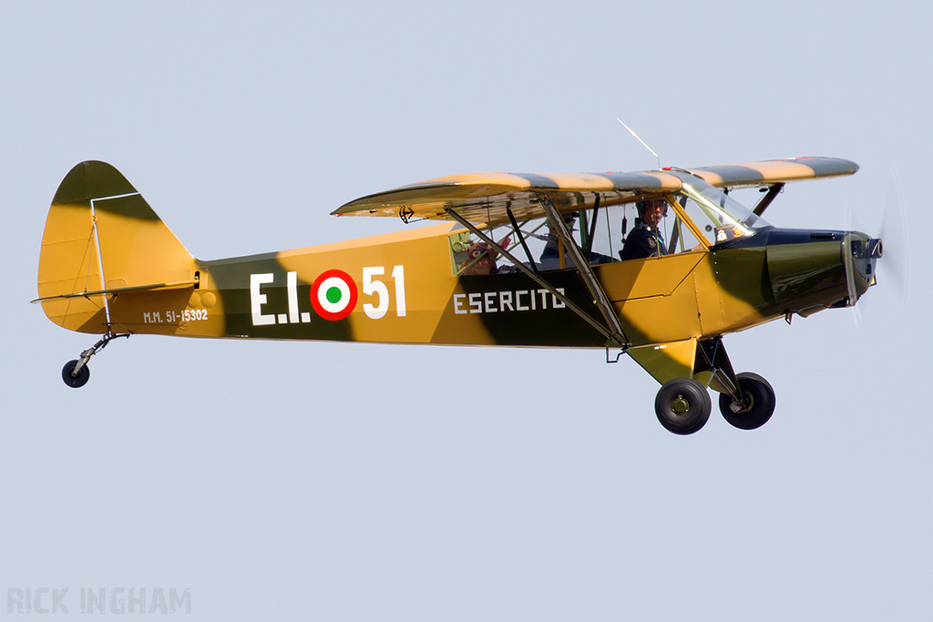 Piper L-18C Super Cub - MM 51-15302 / G-BJTP - Italian Air Force