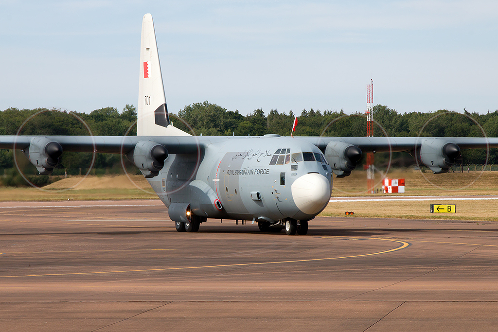 Lockheed C-130J Hercules - 701(Ex ZH880) - Bahrain Air Force